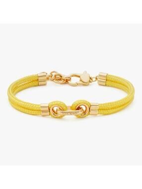 Kate Spade Know the Ropes Cord Bracelet Yellow